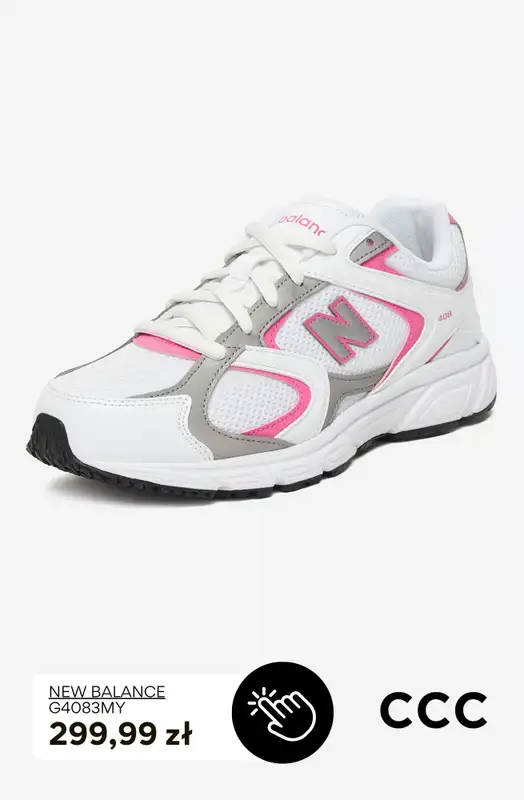 CCC - gazetka promocyjna Sneakersy damskie New Balance od poniedziałku 07.09  - strona 3