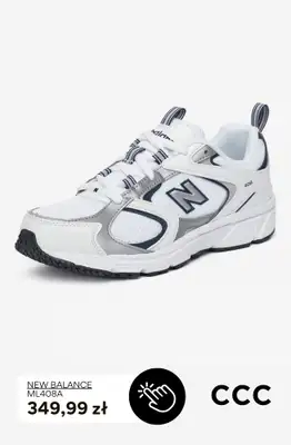 CCC - gazetka promocyjna Sneakersy damskie New Balance od poniedziałku 07.09  - strona 2