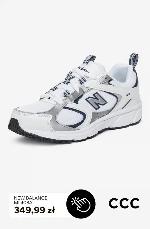 CCC - gazetka promocyjna Sneakersy damskie New Balance od poniedziałku 07.09  - strona 2