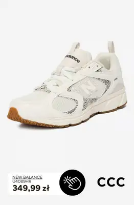 CCC - gazetka promocyjna Sneakersy damskie New Balance od poniedziałku 07.09  - strona 7