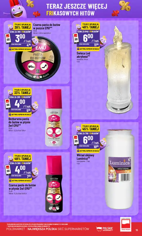POLOmarket - gazetka promocyjna Frikasowy Katalog od środy 09.09 do wtorku 15.09 - strona 15