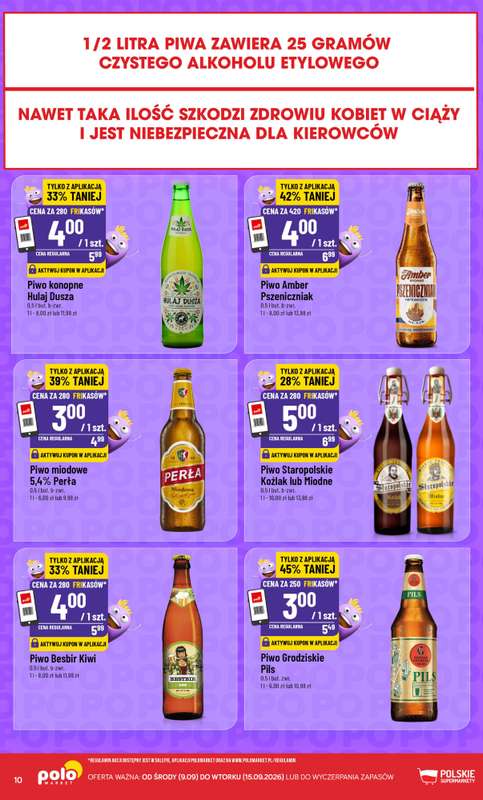 POLOmarket - gazetka promocyjna Frikasowy Katalog od środy 09.09 do wtorku 15.09 - strona 10