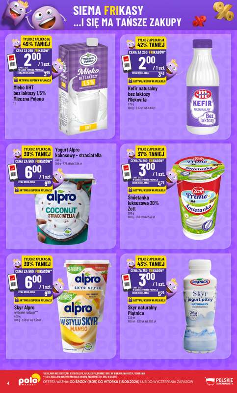 POLOmarket - gazetka promocyjna Frikasowy Katalog od środy 09.09 do wtorku 15.09 - strona 4