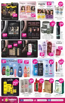 Drogerie Jasmin - gazetka promocyjna Gazetka od poniedziałku 07.09 do środy 30.09 - strona 2