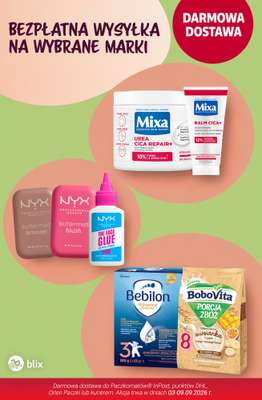 Rossmann - gazetka promocyjna Darmowa dostawa na wybrane marki od poniedziałku 07.09 do środy 09.09