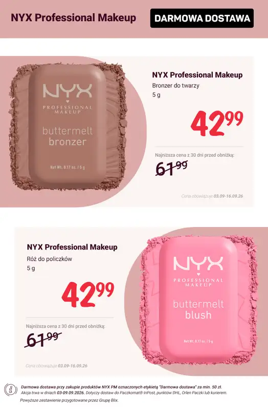 Rossmann - gazetka promocyjna Darmowa dostawa na wybrane marki od poniedziałku 07.09 do środy 09.09 - strona 3