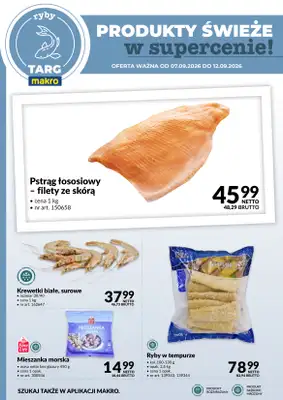 Makro - gazetka promocyjna Targ MAKRO - oferta świeża w super cenach! od poniedziałku 07.09 do soboty 12.09 - strona 4