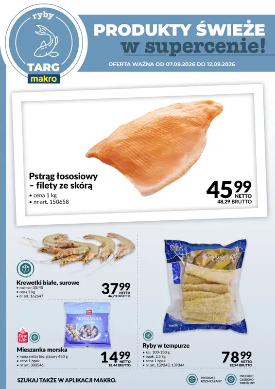 Makro - gazetka promocyjna Targ MAKRO - oferta świeża w super cenach! od poniedziałku 07.09 do soboty 12.09 - strona 4