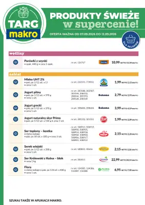 Makro - gazetka promocyjna Targ MAKRO - oferta świeża w super cenach! od poniedziałku 07.09 do soboty 12.09 - strona 7