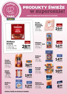 Makro - gazetka promocyjna Targ MAKRO - oferta świeża w super cenach! od poniedziałku 07.09 do soboty 12.09 - strona 3