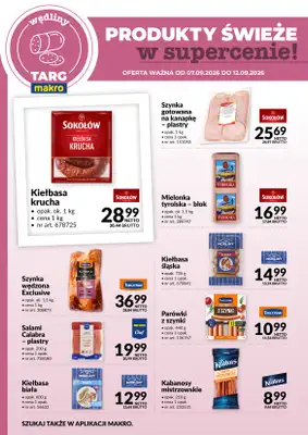 Makro - gazetka promocyjna Targ MAKRO - oferta świeża w super cenach! od poniedziałku 07.09 do soboty 12.09 - strona 3
