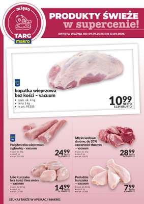 Makro - gazetka promocyjna Targ MAKRO - oferta świeża w super cenach! od poniedziałku 07.09 do soboty 12.09 - strona 2