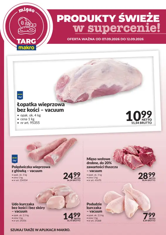 Makro - gazetka promocyjna Targ MAKRO - oferta świeża w super cenach!   - strona 2