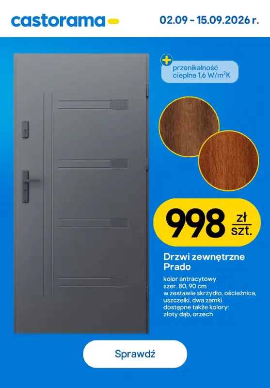Castorama - gazetka promocyjna Najlepsze oferty od poniedziałku 07.09 do wtorku 15.09 - strona 4
