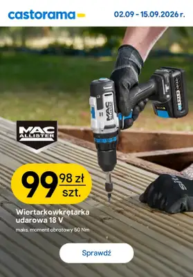 Castorama - gazetka promocyjna Najlepsze oferty od poniedziałku 07.09 do wtorku 15.09 - strona 12