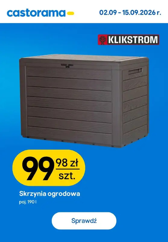 Castorama - gazetka promocyjna Najlepsze oferty od poniedziałku 07.09 do wtorku 15.09 - strona 3