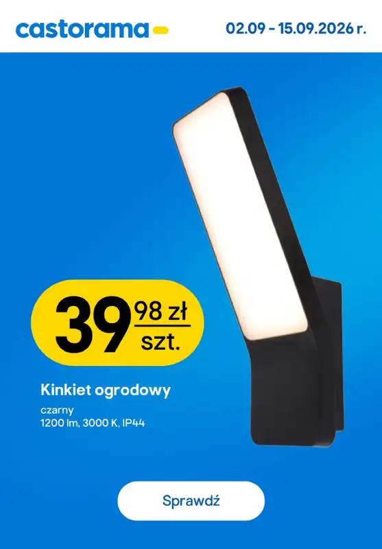 Castorama - gazetka promocyjna Najlepsze oferty od poniedziałku 07.09 do wtorku 15.09 - strona 7
