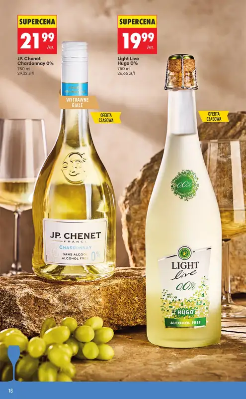 Biedronka - gazetka promocyjna Czas na toast od poniedziałku 07.09 do soboty 19.09 - strona 16