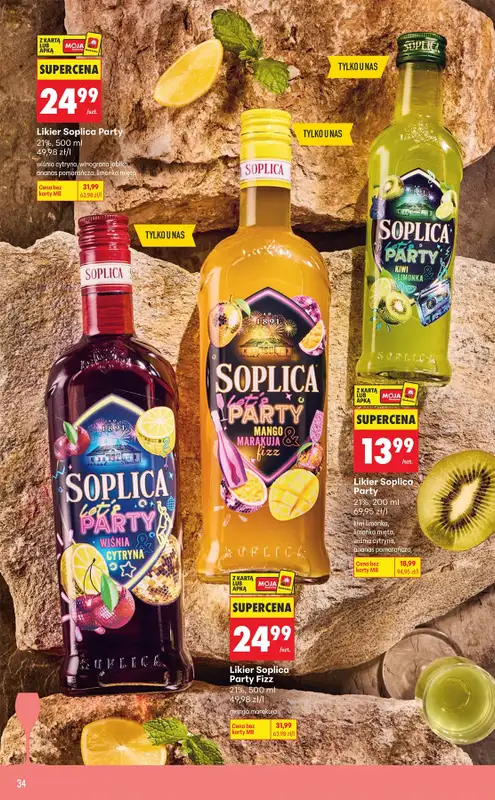 Biedronka - gazetka promocyjna Czas na toast od poniedziałku 07.09 do soboty 19.09 - strona 34