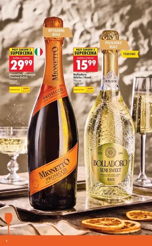 Biedronka - gazetka promocyjna Czas na toast od poniedziałku 07.09 do soboty 19.09 - strona 4