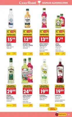 Biedronka - gazetka promocyjna Czas na toast od poniedziałku 07.09 do soboty 19.09 - strona 35