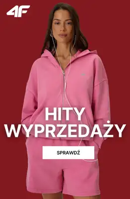 4F - gazetka promocyjna Hity wyprzedaży dla niej od poniedziałku 07.09 