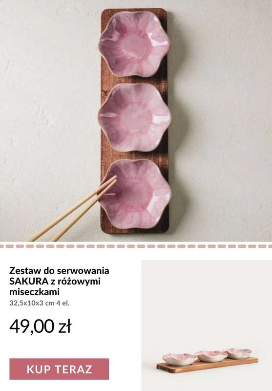 Homla - gazetka promocyjna Naczynia do kuchni azjatyckiej od poniedziałku 07.09  - strona 6