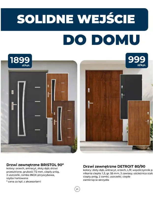 PSB Mrówka - gazetka promocyjna Gazetka od czwartku 10.09 do soboty 19.09 - strona 21