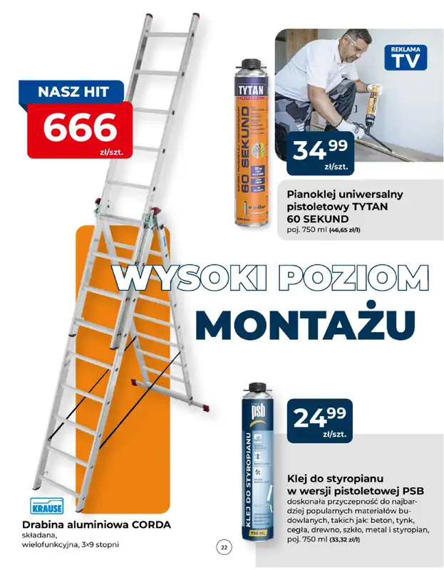 PSB Mrówka - gazetka promocyjna Gazetka od czwartku 10.09 do soboty 19.09 - strona 22