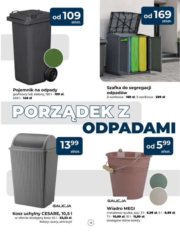 PSB Mrówka - gazetka promocyjna Gazetka od czwartku 10.09 do soboty 19.09 - strona 14