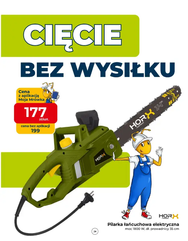 PSB Mrówka - gazetka promocyjna Gazetka od czwartku 10.09 do soboty 19.09 - strona 24