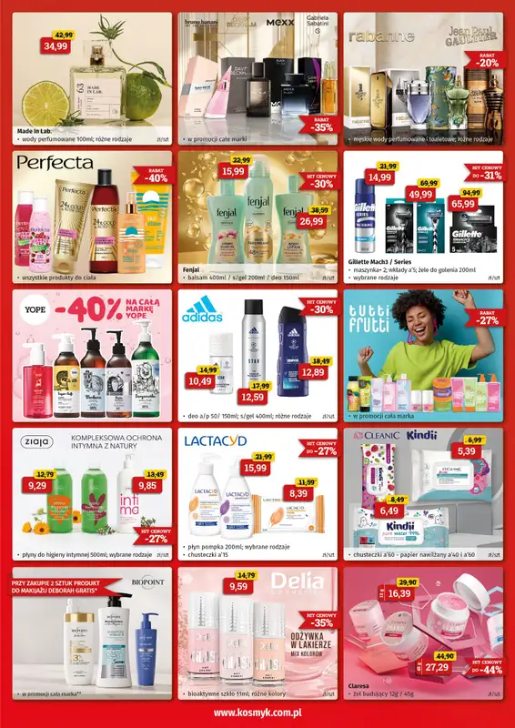 Drogeria Kosmyk - gazetka promocyjna Gazetka od wtorku 08.09 do środy 30.09 - strona 3