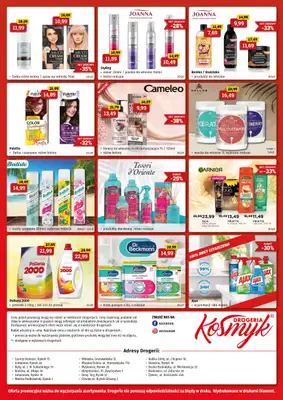 Drogeria Kosmyk - gazetka promocyjna Gazetka od wtorku 08.09 do środy 30.09 - strona 4