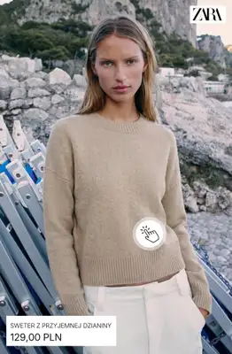 Zara - gazetka promocyjna Swetry damskie od poniedziałku 07.09  - strona 4