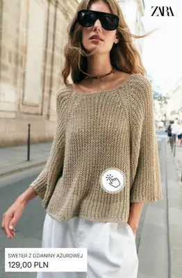 Zara - gazetka promocyjna Swetry damskie od poniedziałku 07.09  - strona 2