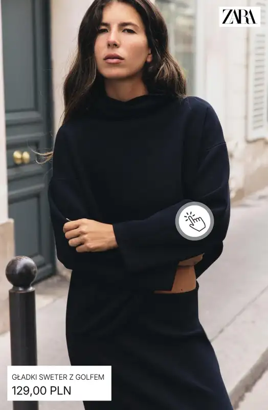 Zara - gazetka promocyjna Swetry damskie od poniedziałku 07.09  - strona 12