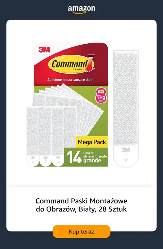 Amazon - gazetka promocyjna Wydaj min. 250 zł, odbierz 50 zł na kolejne zakupy od poniedziałku 07.09  - strona 8