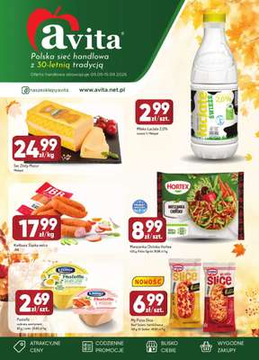 Avita - gazetka promocyjna Gazetka od środy 09.09 do wtorku 15.09