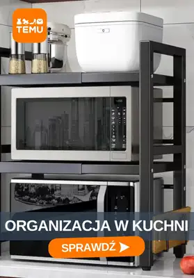 Temu - gazetka promocyjna Przechowywanie w kuchni od poniedziałku 07.09 