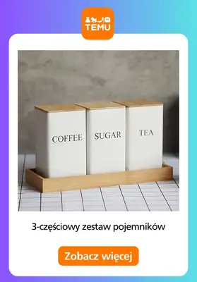 Temu - gazetka promocyjna Przechowywanie w kuchni od poniedziałku 07.09  - strona 8