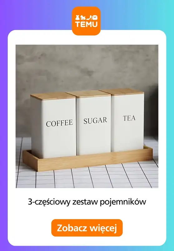 Temu - gazetka promocyjna Przechowywanie w kuchni od poniedziałku 07.09  - strona 8
