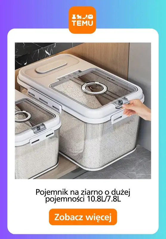 Temu - gazetka promocyjna Przechowywanie w kuchni od poniedziałku 07.09  - strona 7