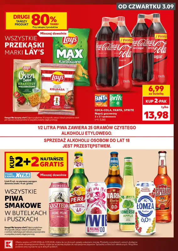 Kaufland - gazetka promocyjna Gazetka Tygodnia od czwartku 03.09 do środy 09.09 - strona 3
