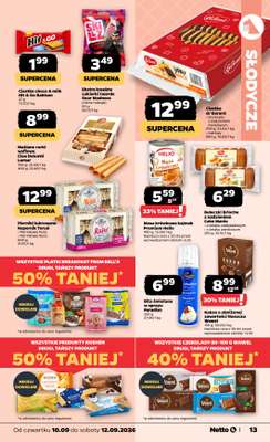 Netto - gazetka promocyjna Gazetka Spożywcza od czwartku 10.09 do soboty 12.09 - strona 13
