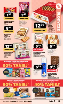 Netto - gazetka promocyjna Gazetka Spożywcza od czwartku 10.09 do soboty 12.09 - strona 13