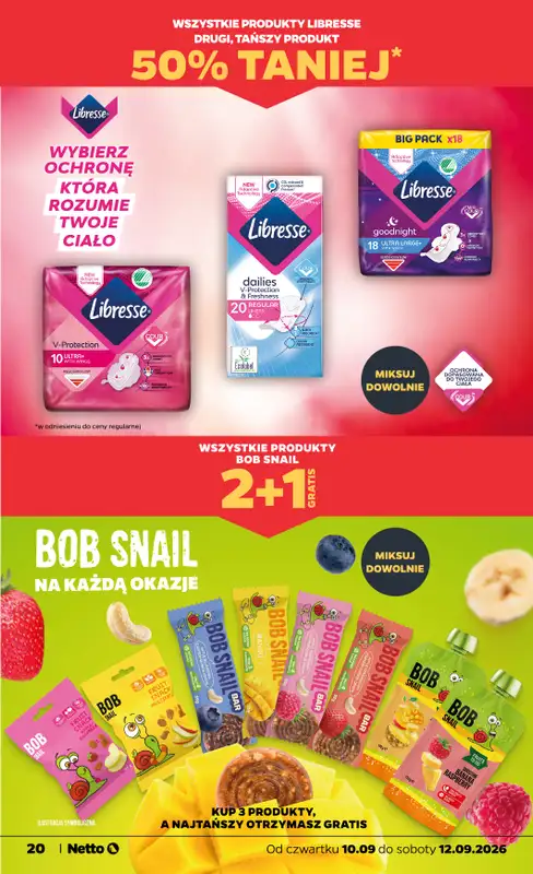 Netto - gazetka promocyjna Gazetka Spożywcza od czwartku 10.09 do soboty 12.09 - strona 20