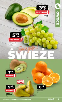 Netto - gazetka promocyjna Gazetka Spożywcza od czwartku 10.09 do soboty 12.09 - strona 5