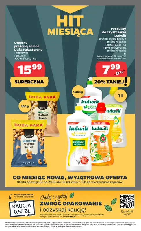 Netto - gazetka promocyjna Gazetka Spożywcza od czwartku 10.09 do soboty 12.09 - strona 23