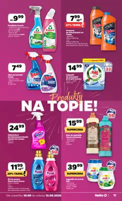 Netto - gazetka promocyjna Gazetka Spożywcza od czwartku 10.09 do soboty 12.09 - strona 11
