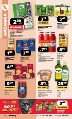 Netto - gazetka promocyjna Gazetka Spożywcza od czwartku 10.09 do soboty 12.09 - strona 12